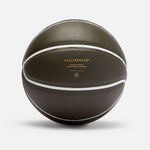 INDOOR MINI BASKETBALL | KILLSPENCER® - Olive Drab Leather with White Grip