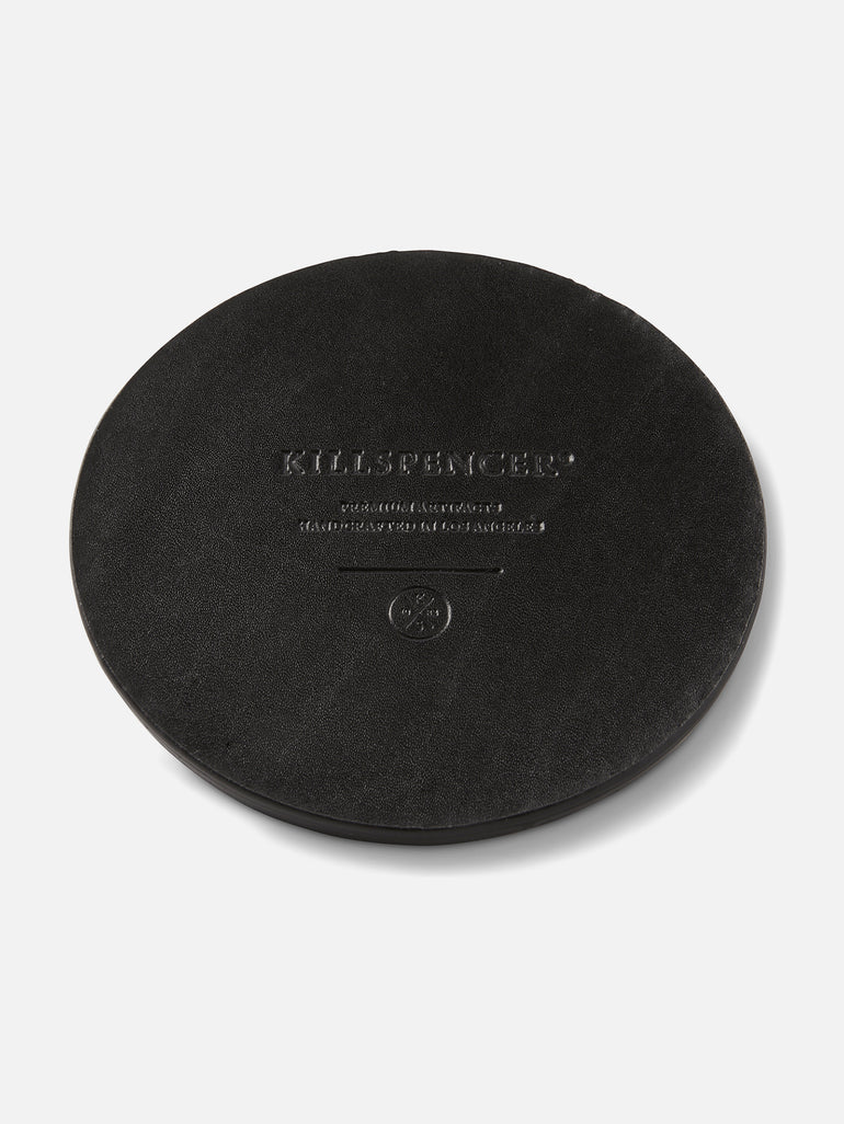 COASTER SET | KILLSPENCER® - Black Bullhide Leather