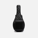 TENNIS RACKET BACKPACK | KILLSPENCER® - Black Quilted Leather