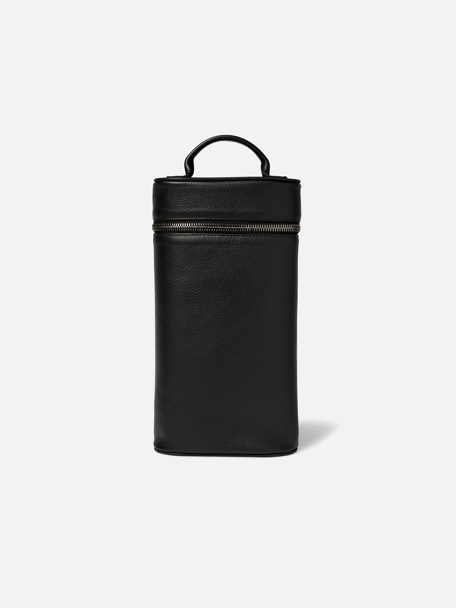 Leather best sale wine carrier