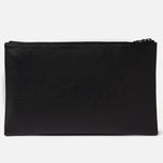ZIPPERED POUCH | KILLSPENCER® - Black Leather
