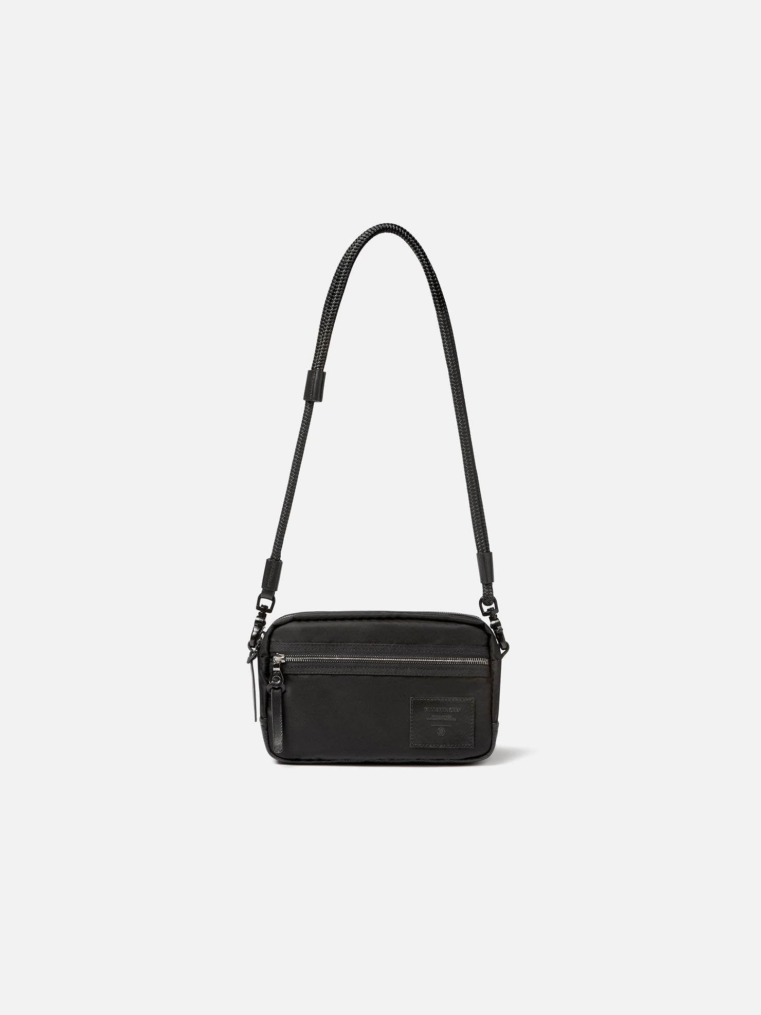 EDC BAG - MEDIUM | KILLSPENCER® - Black Italian Nylon and Leather