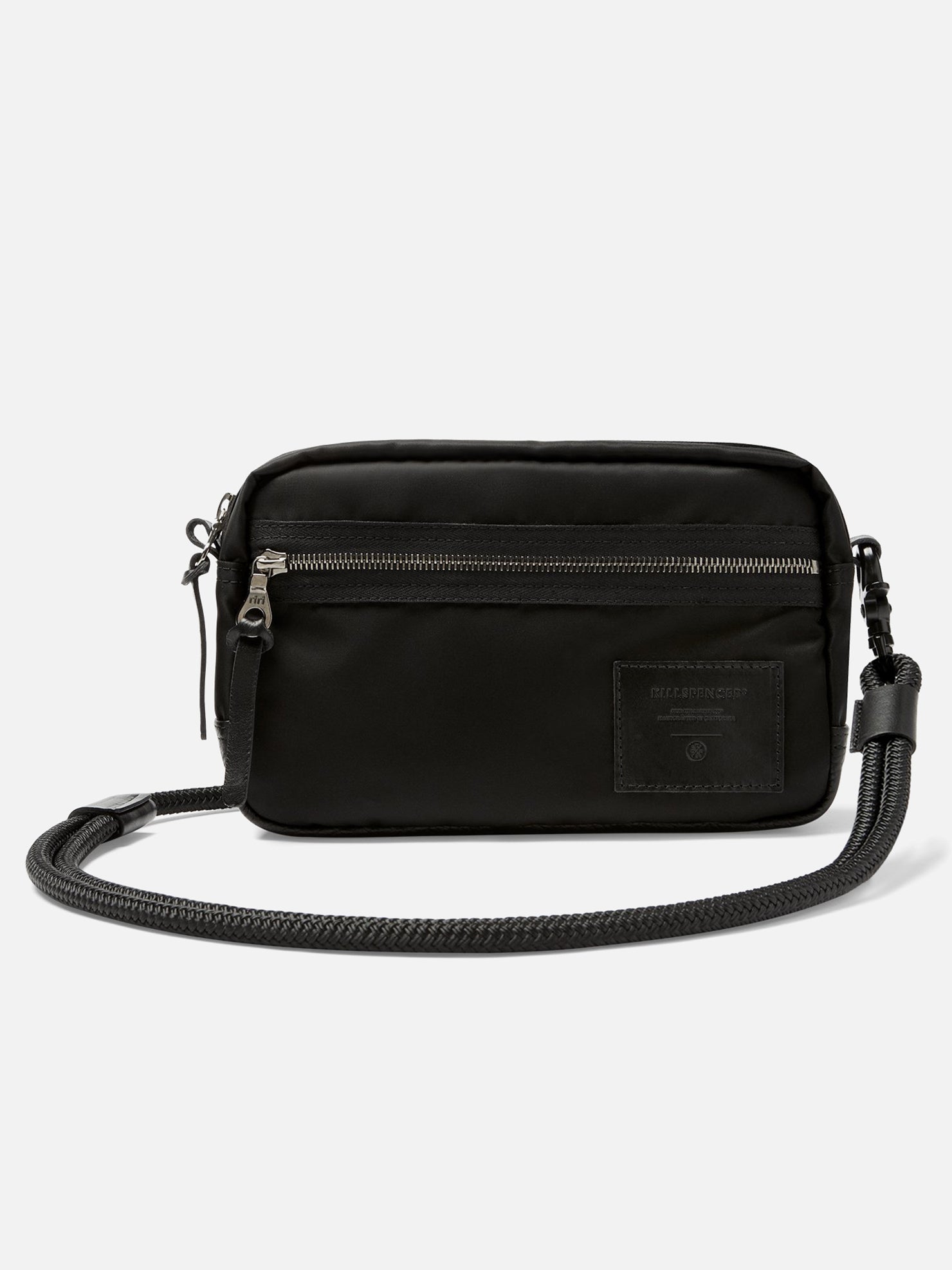 EDC BAG - MEDIUM | KILLSPENCER® - Black Italian Nylon and Leather