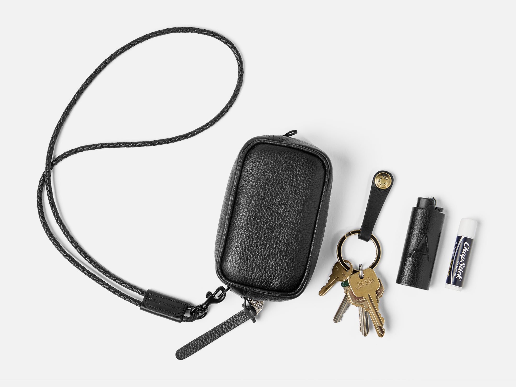 BRAIDED LANYARD KEYCHAIN