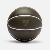 INDOOR MINI BASKETBALL | KILLSPENCER® - Olive Drab Leather with White Grip