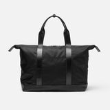 TRAVEL TOTE | KILLSPENCER® - Black Italian Nylon and Leather