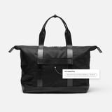 TRAVEL TOTE | KILLSPENCER® - Black Italian Nylon and Leather