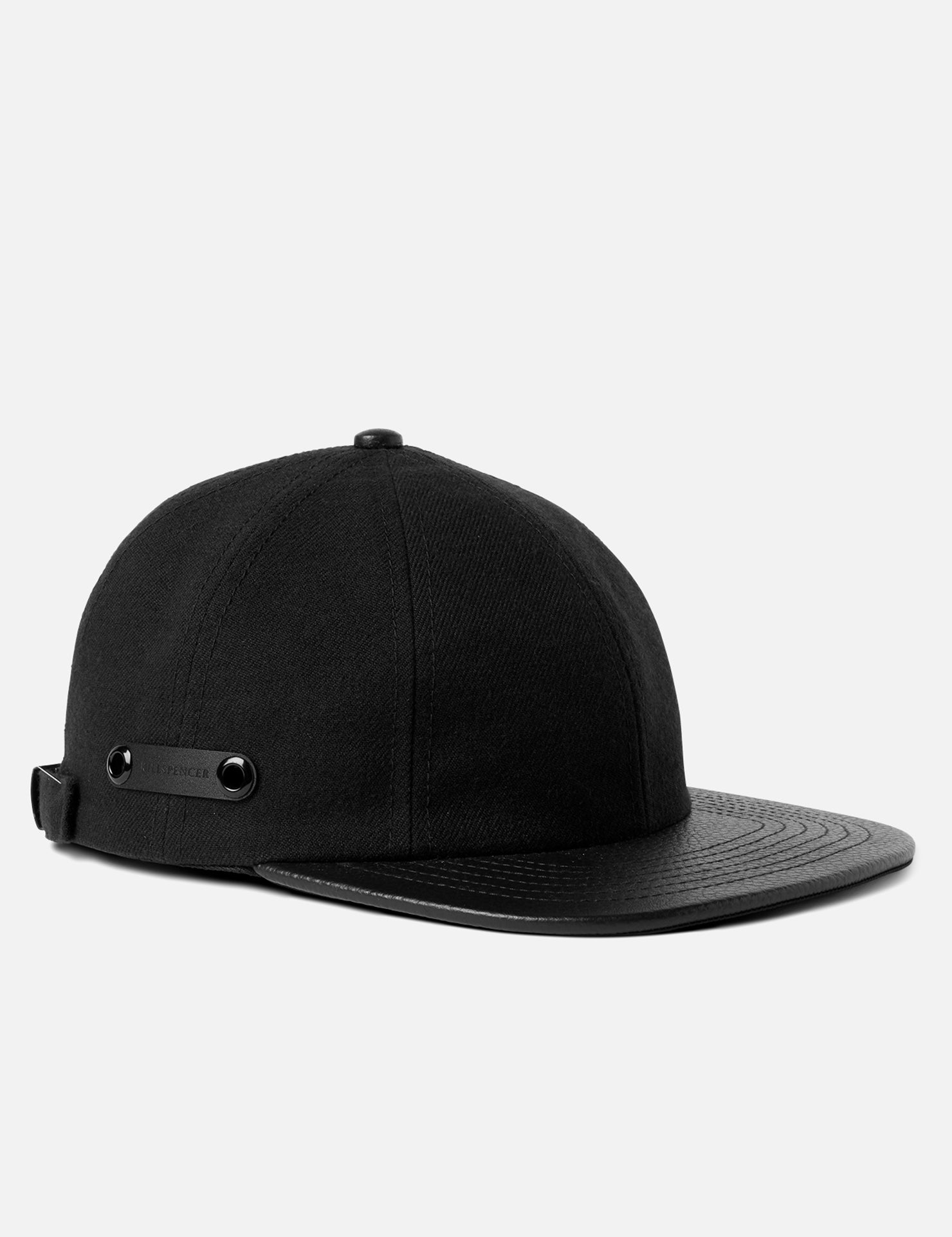 8 PANEL HAT | KILLSPENCER® - Black Leather