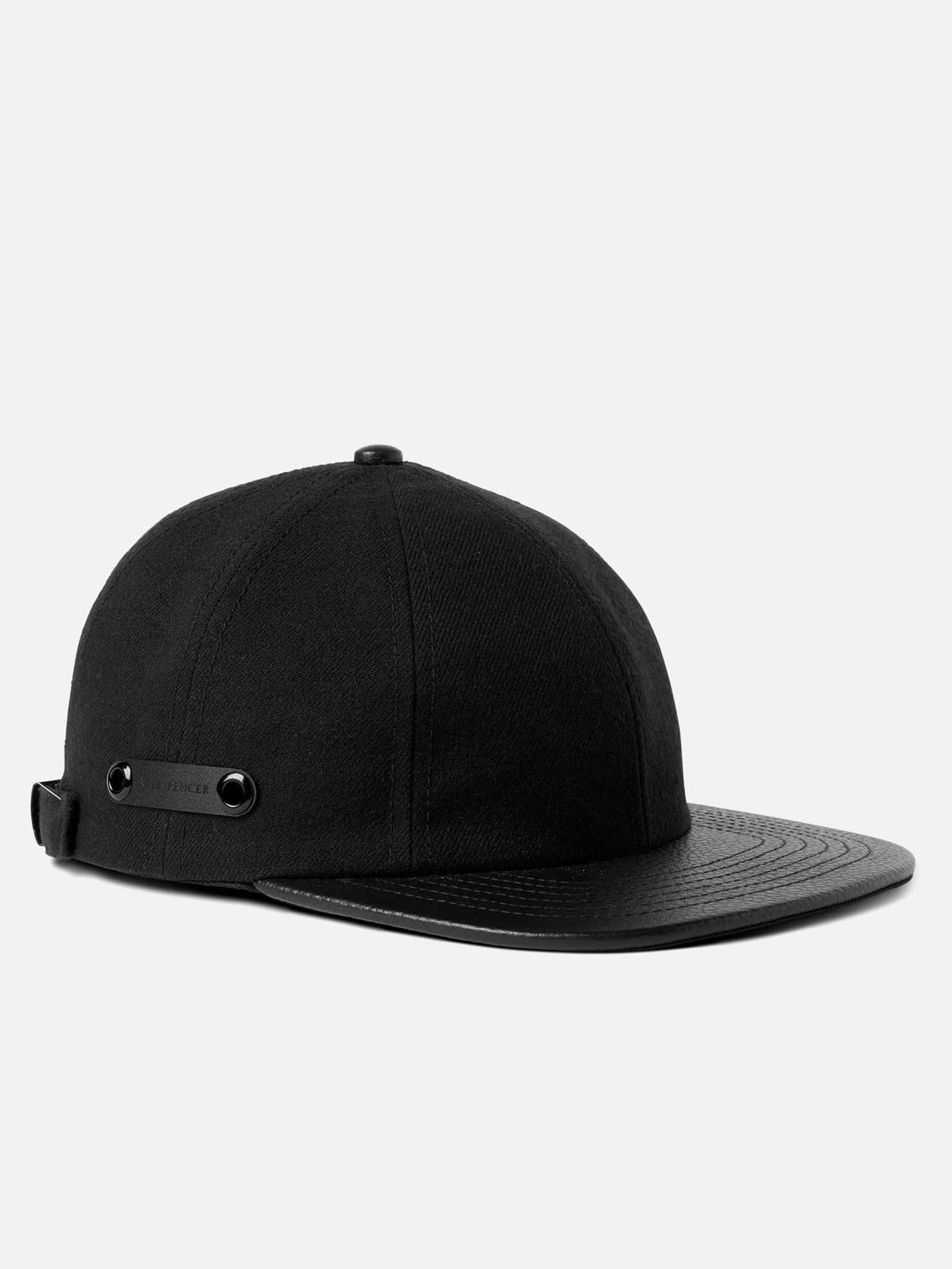 8 PANEL HAT | KILLSPENCER® - Black Leather
