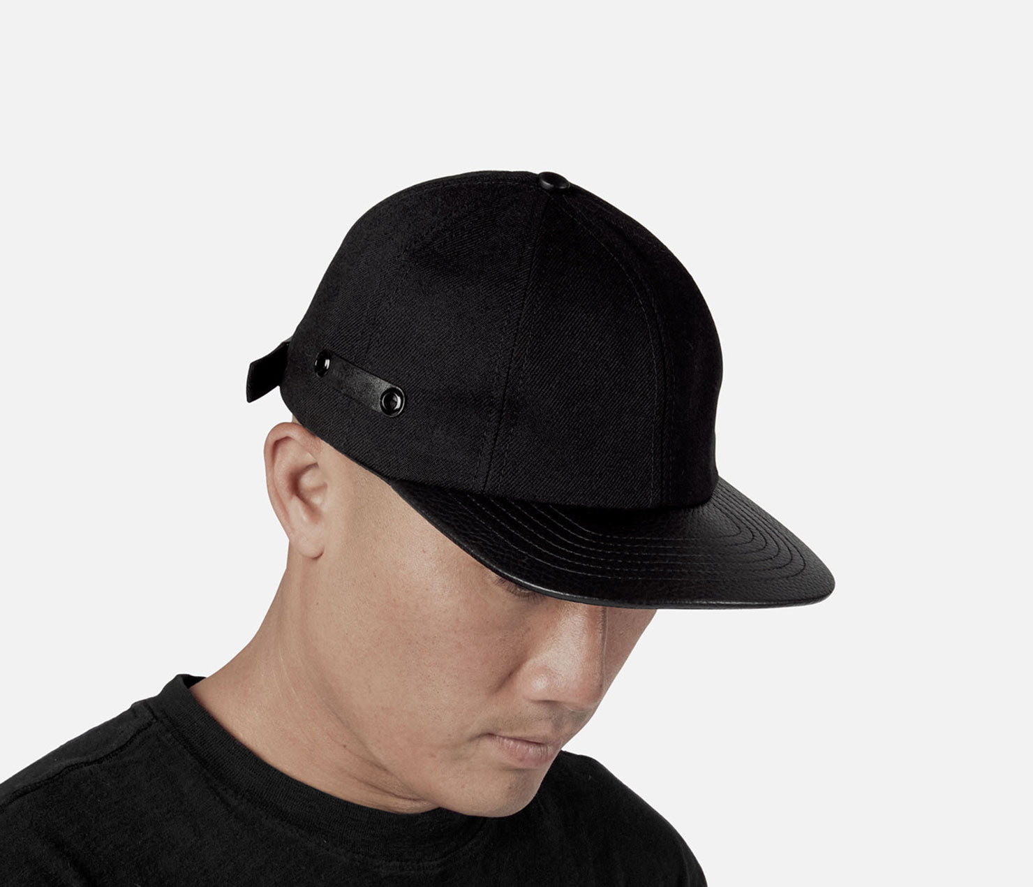 8 PANEL HAT | KILLSPENCER® - Black Leather