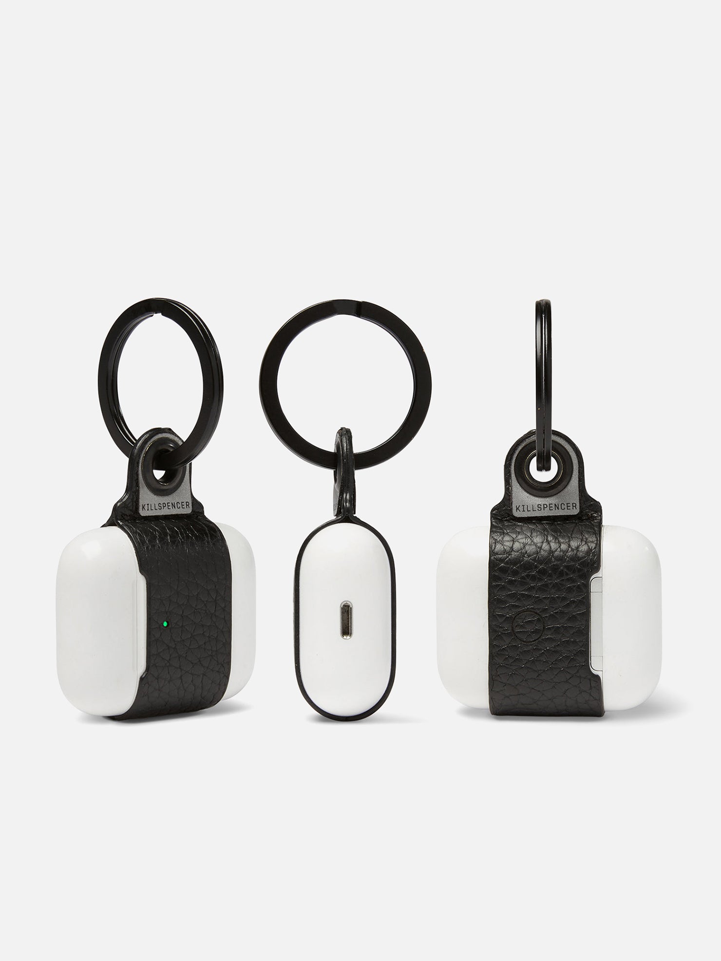 AIRPODS KEYCHAIN | KILLSPENCER® - Black Leather