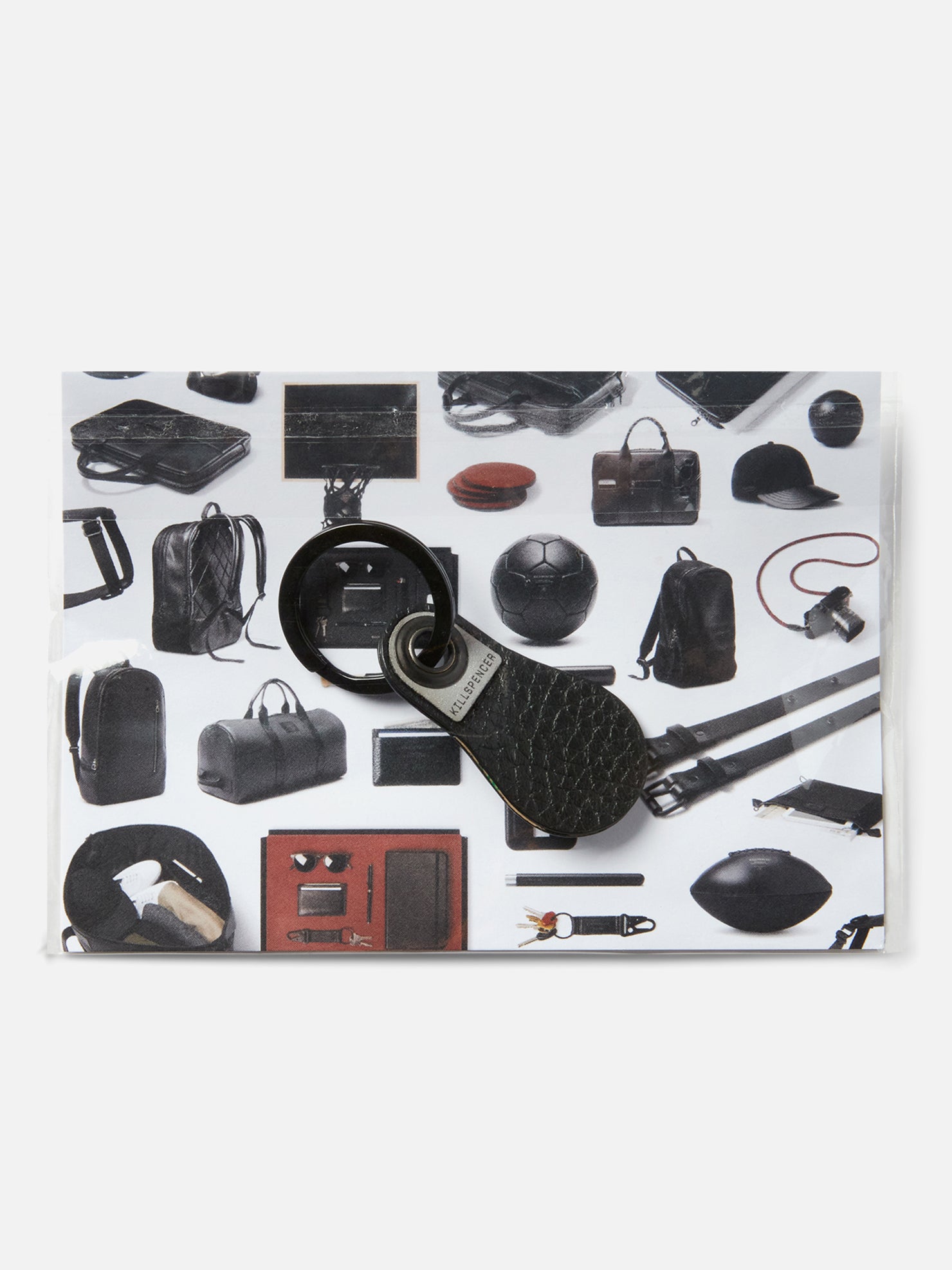 AIRTAG KEYCHAIN | KILLSPENCER® - Black Leather