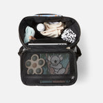 BABY BACKPACK R-20 | KILLSPENCER® - Black Italian Nylon and Leather