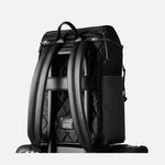 BABY BACKPACK R-20 | KILLSPENCER® - Black Italian Nylon and Leather