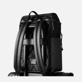 BABY BACKPACK R-20 | KILLSPENCER® - Black Italian Nylon and Leather
