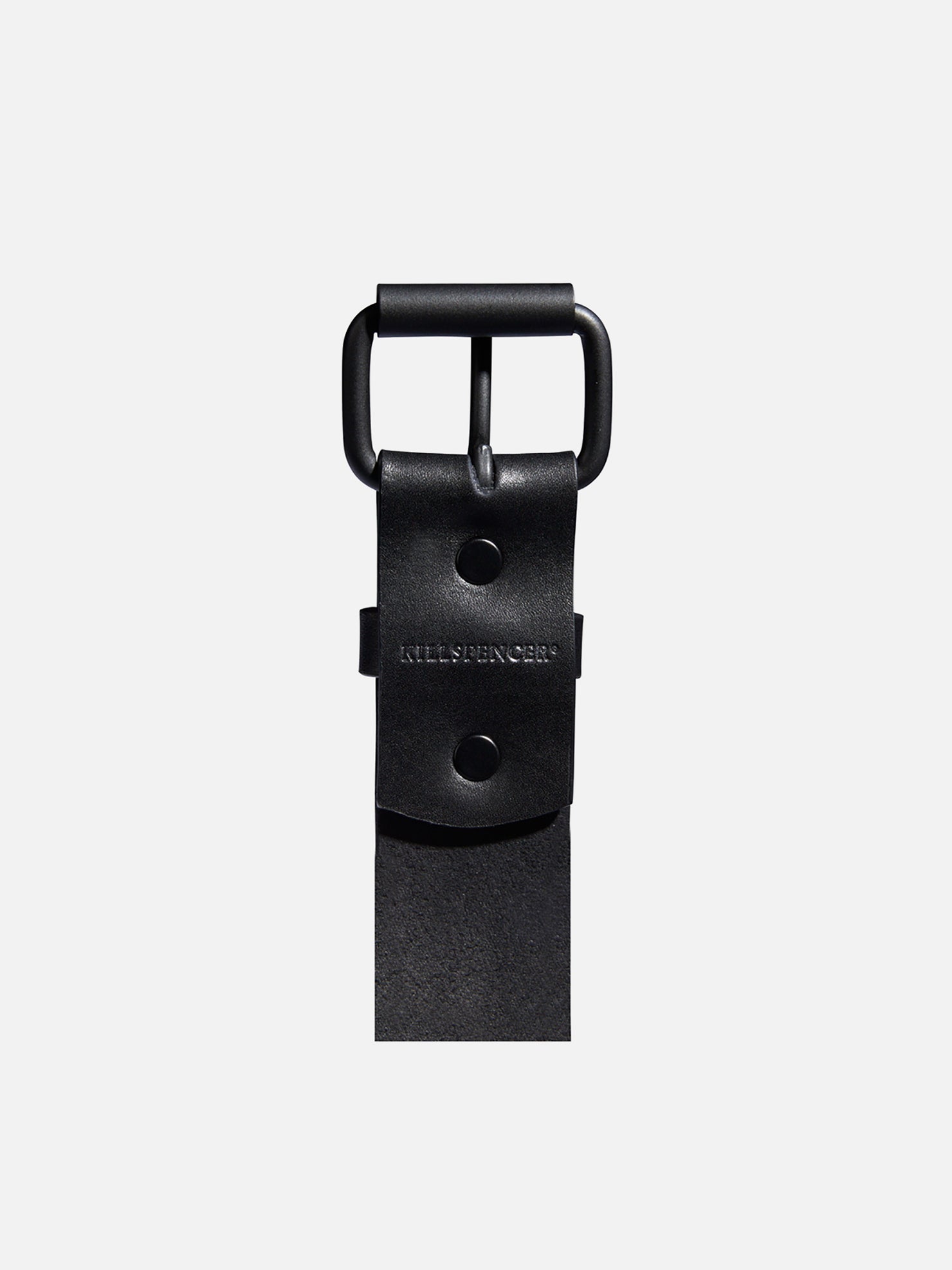 BELT | KILLSPENCER® - Black Bullhide Leather