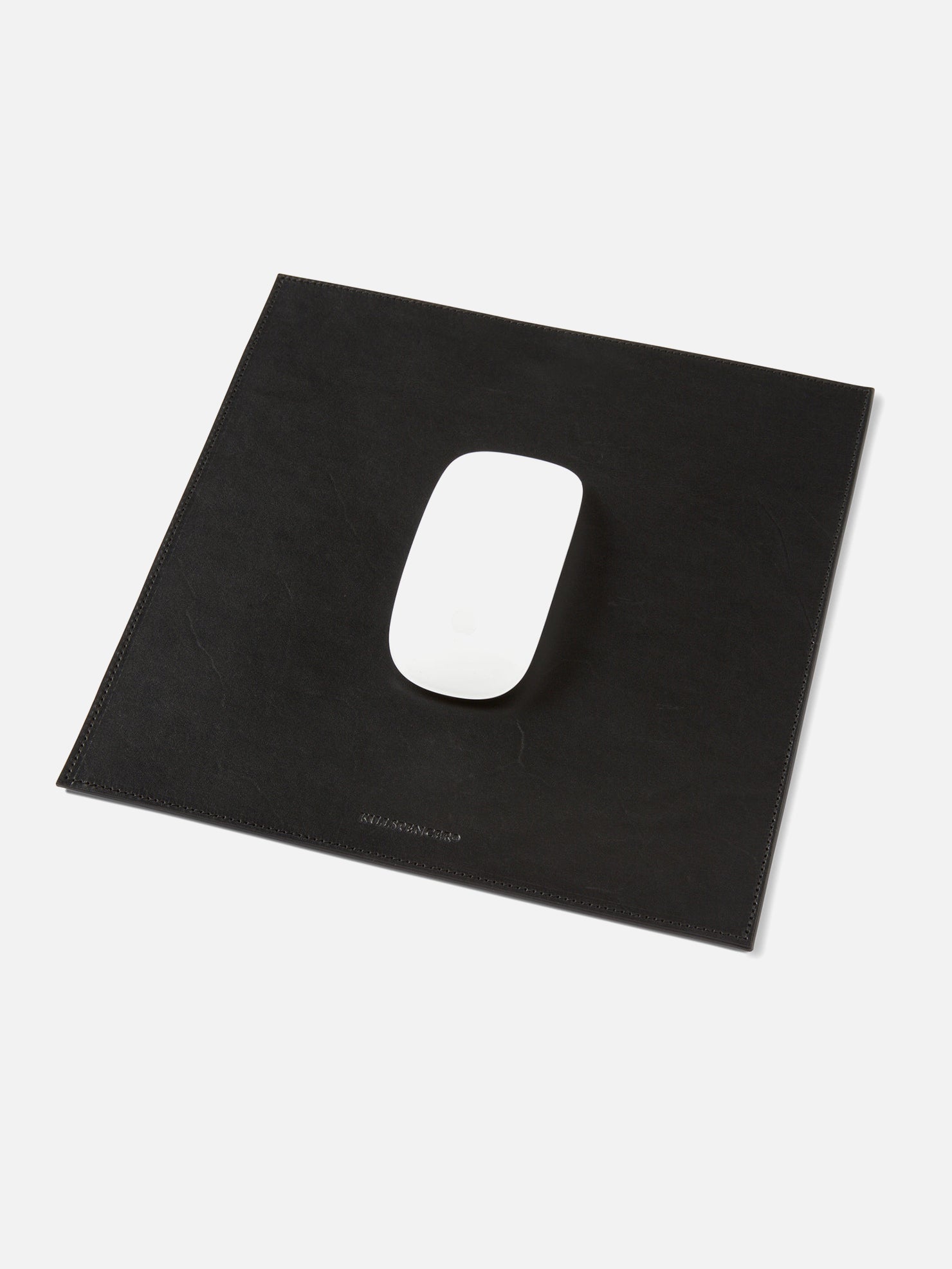 MOUSEPAD | KILLSPENCER® - Black Bullhide Leather