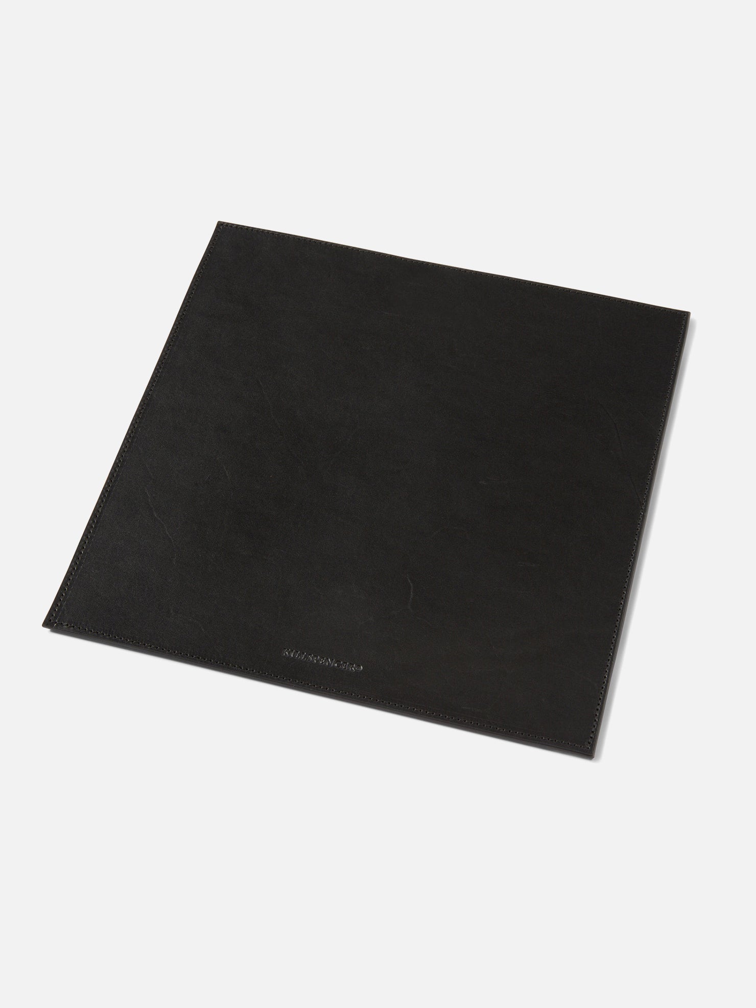 MOUSEPAD | KILLSPENCER® - Black Bullhide Leather
