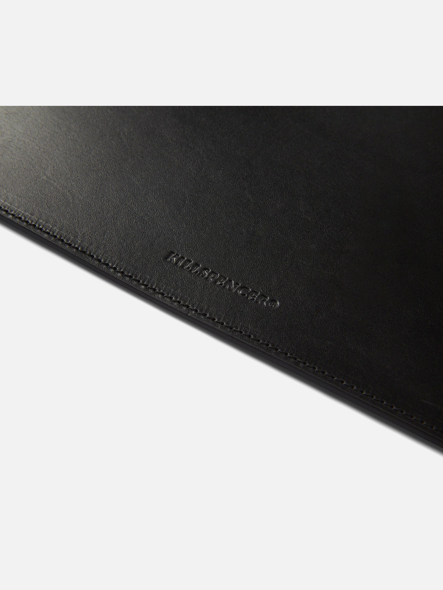 MOUSEPAD | KILLSPENCER® - Black Bullhide Leather