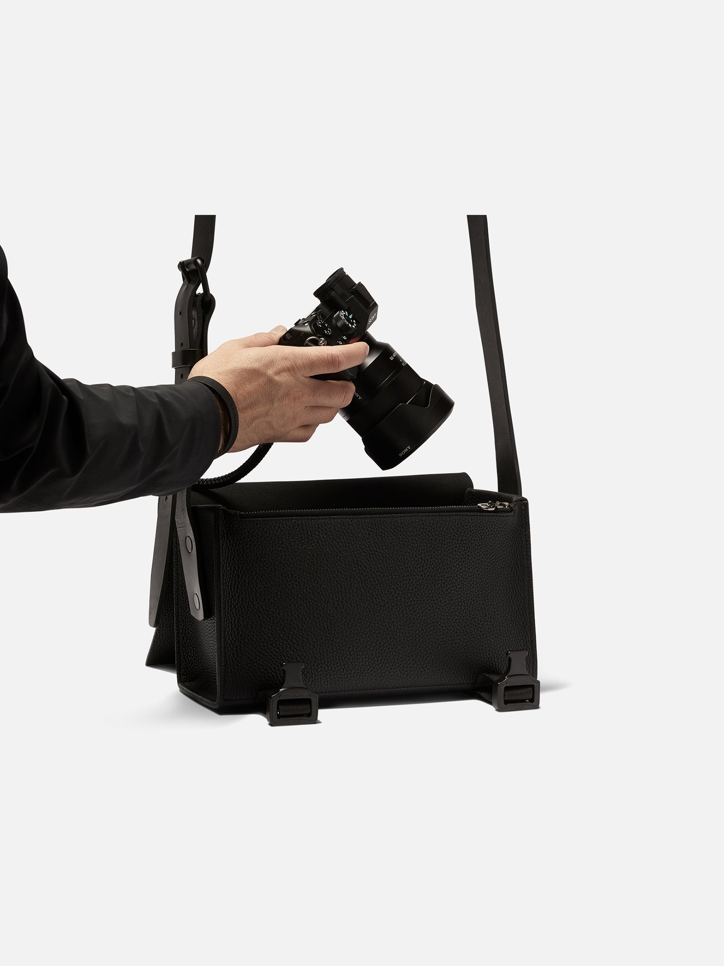 CAMERA BAG 2.0 | KILLSPENCER® - Black Leather