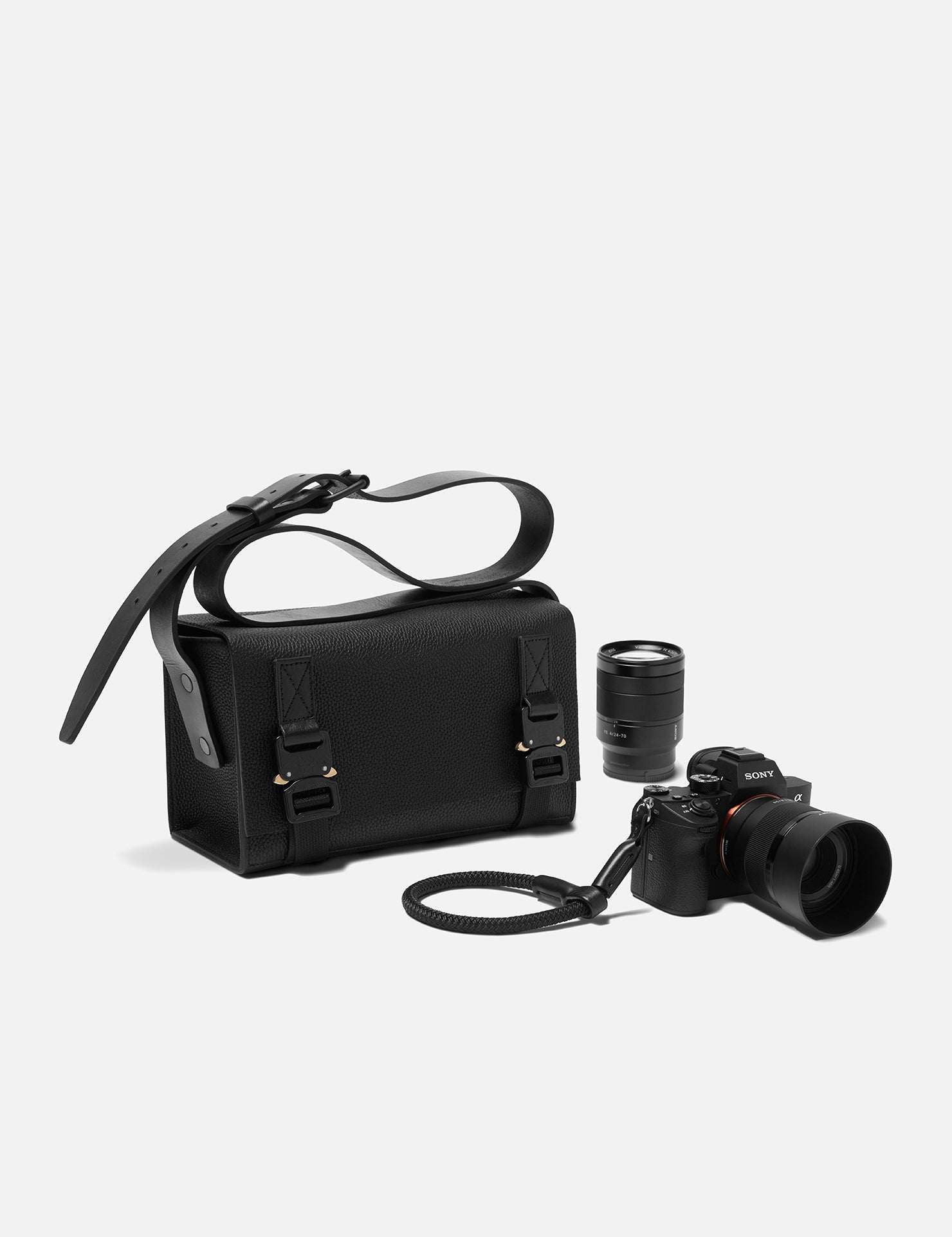 CAMERA BAG 2.0 | KILLSPENCER® - Black Leather