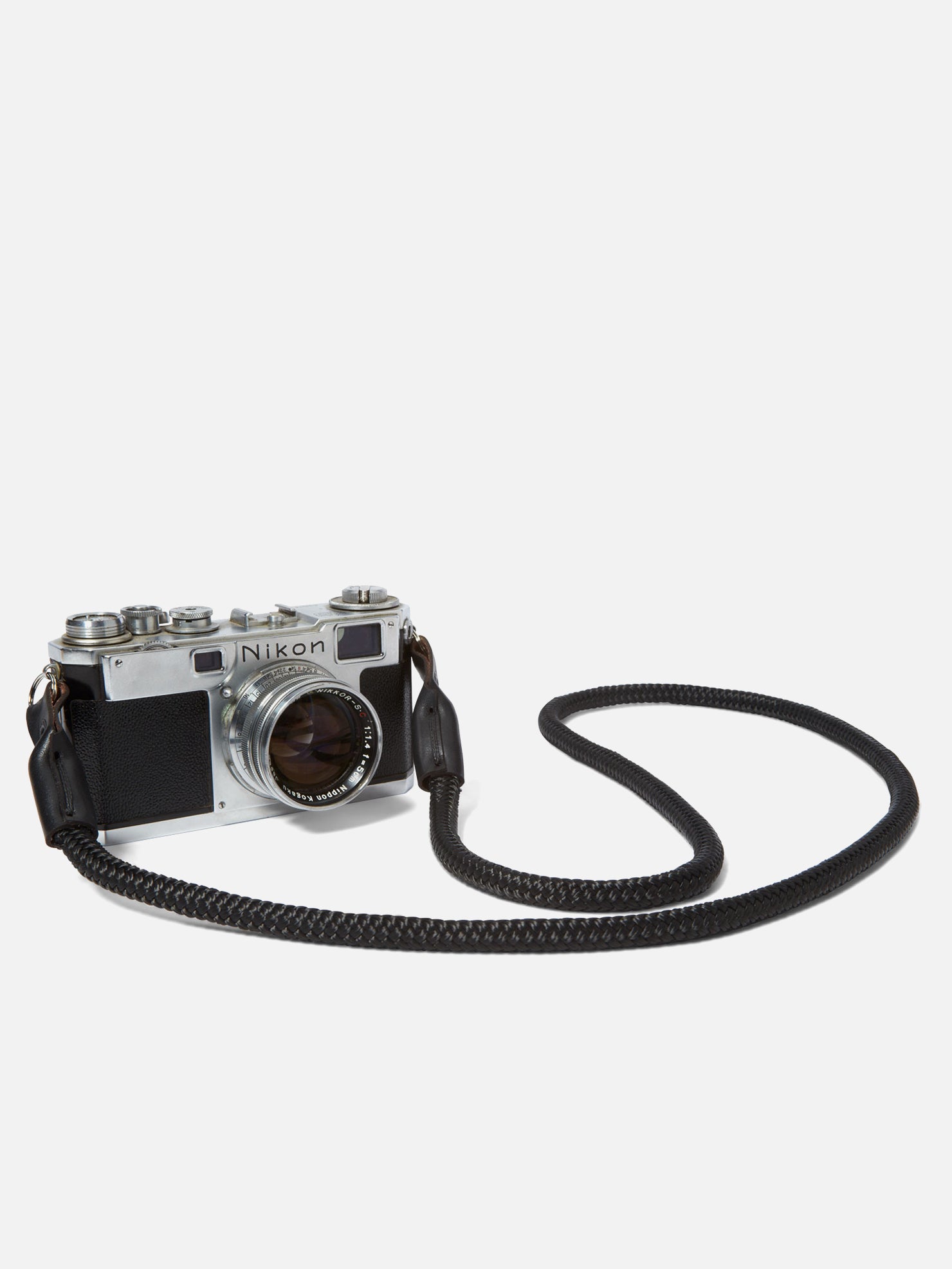 CAMERA STRAP | KILLSPENCER® - Black Paracord