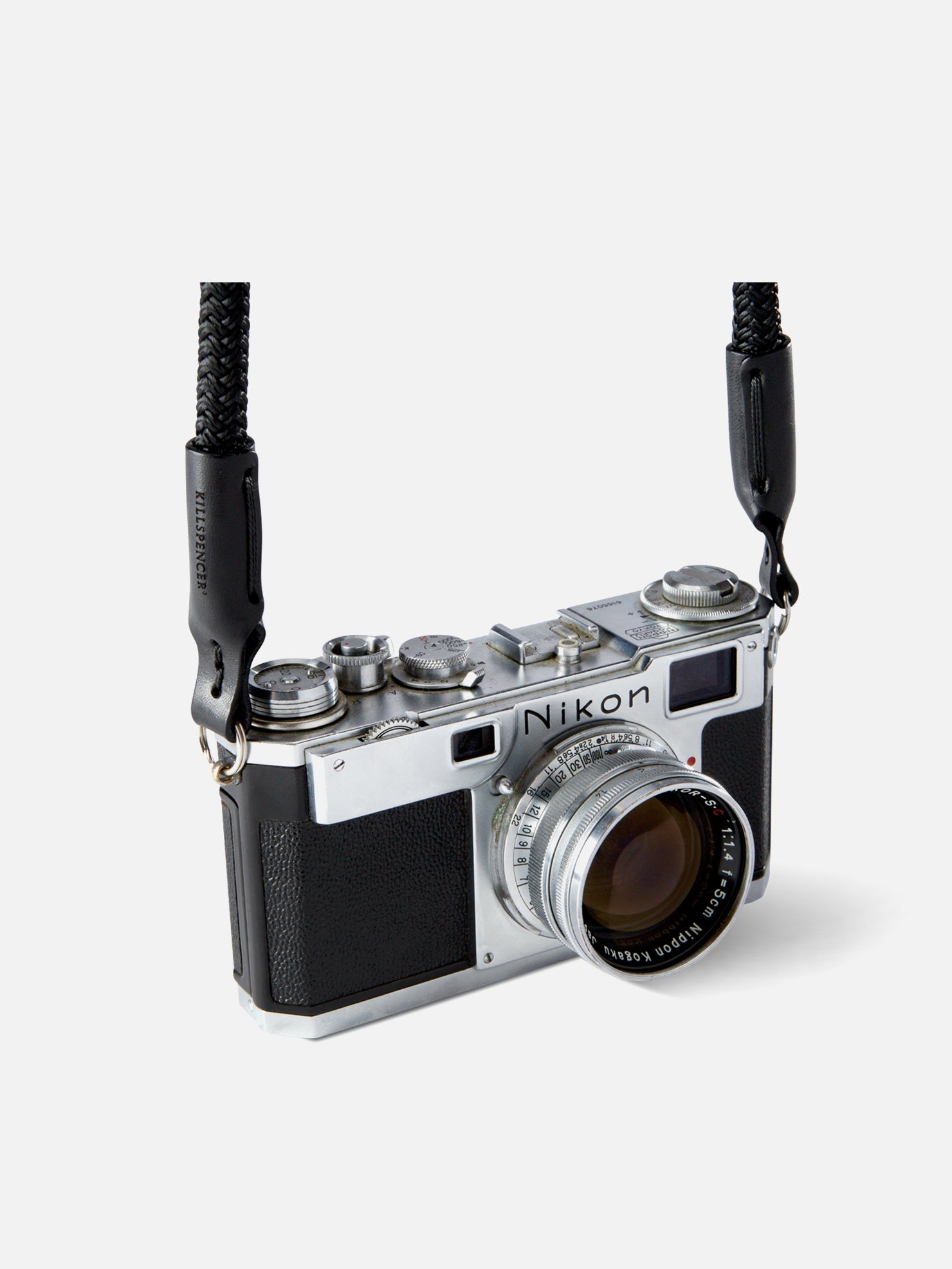 CAMERA STRAP | KILLSPENCER® - Black Paracord