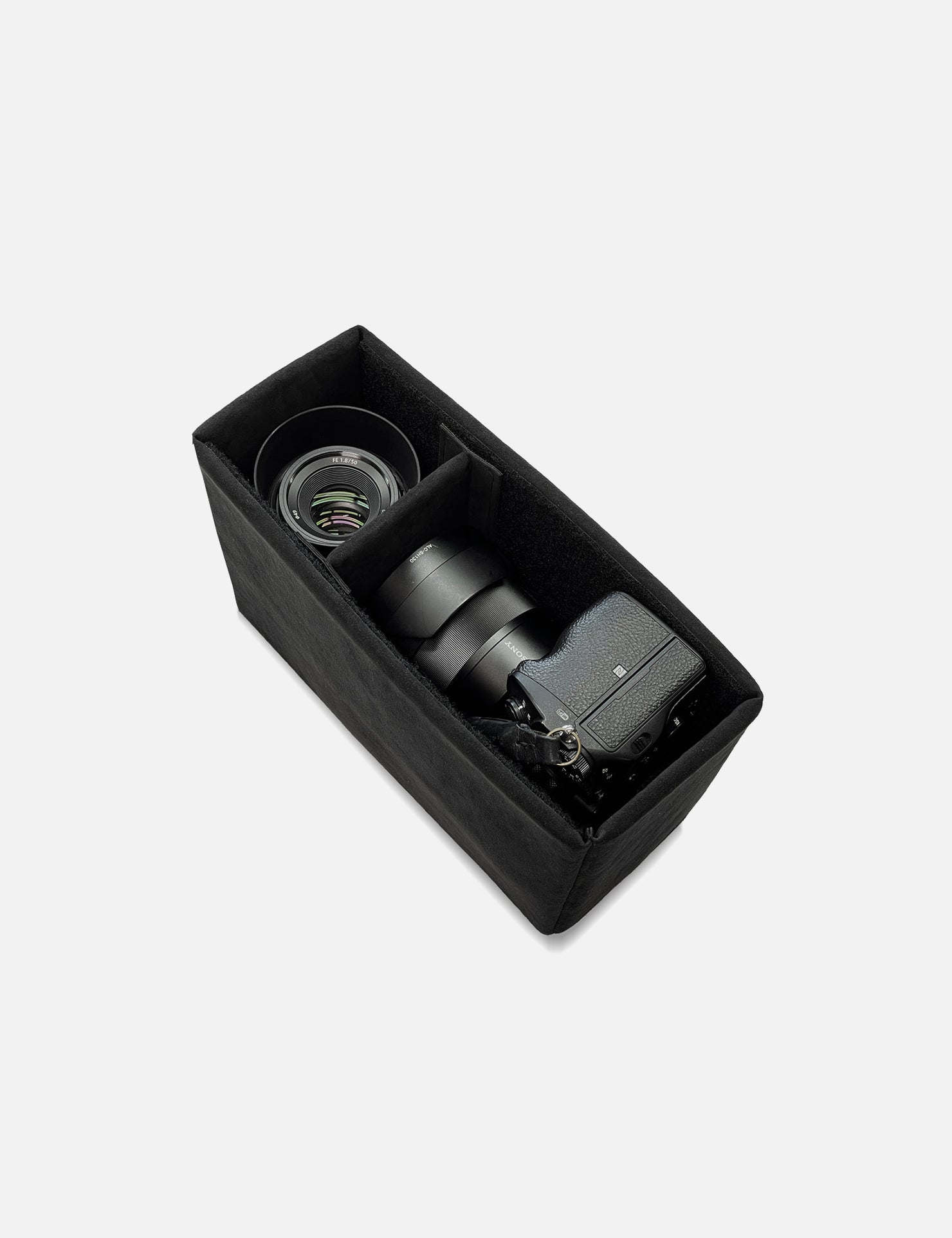 CAMERA BUCKET 2.0 | KILLSPENCER® - Midnight Black Alcantara