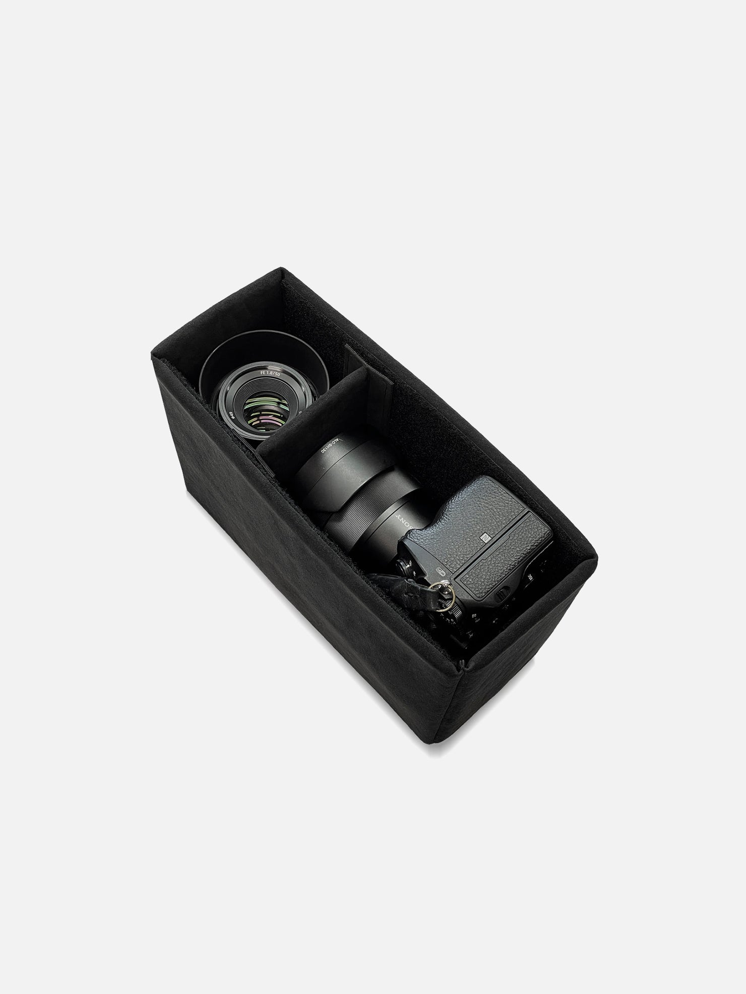 CAMERA BUCKET 2.0 | KILLSPENCER® - Midnight Black Alcantara