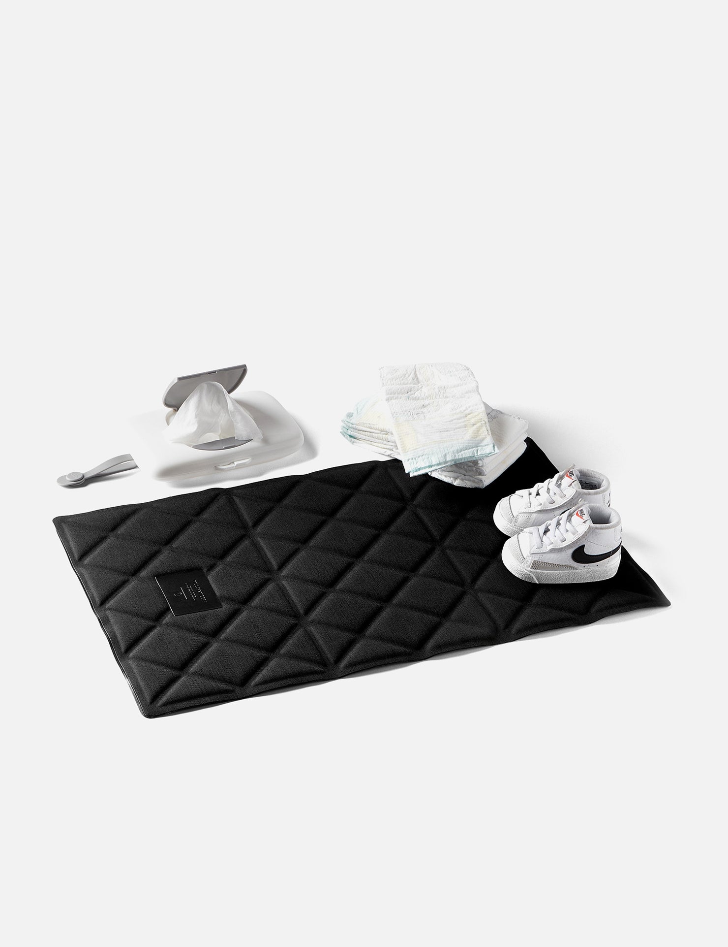 CHANGING MAT | KILLSPENCER® - Midnight Black Alcantara