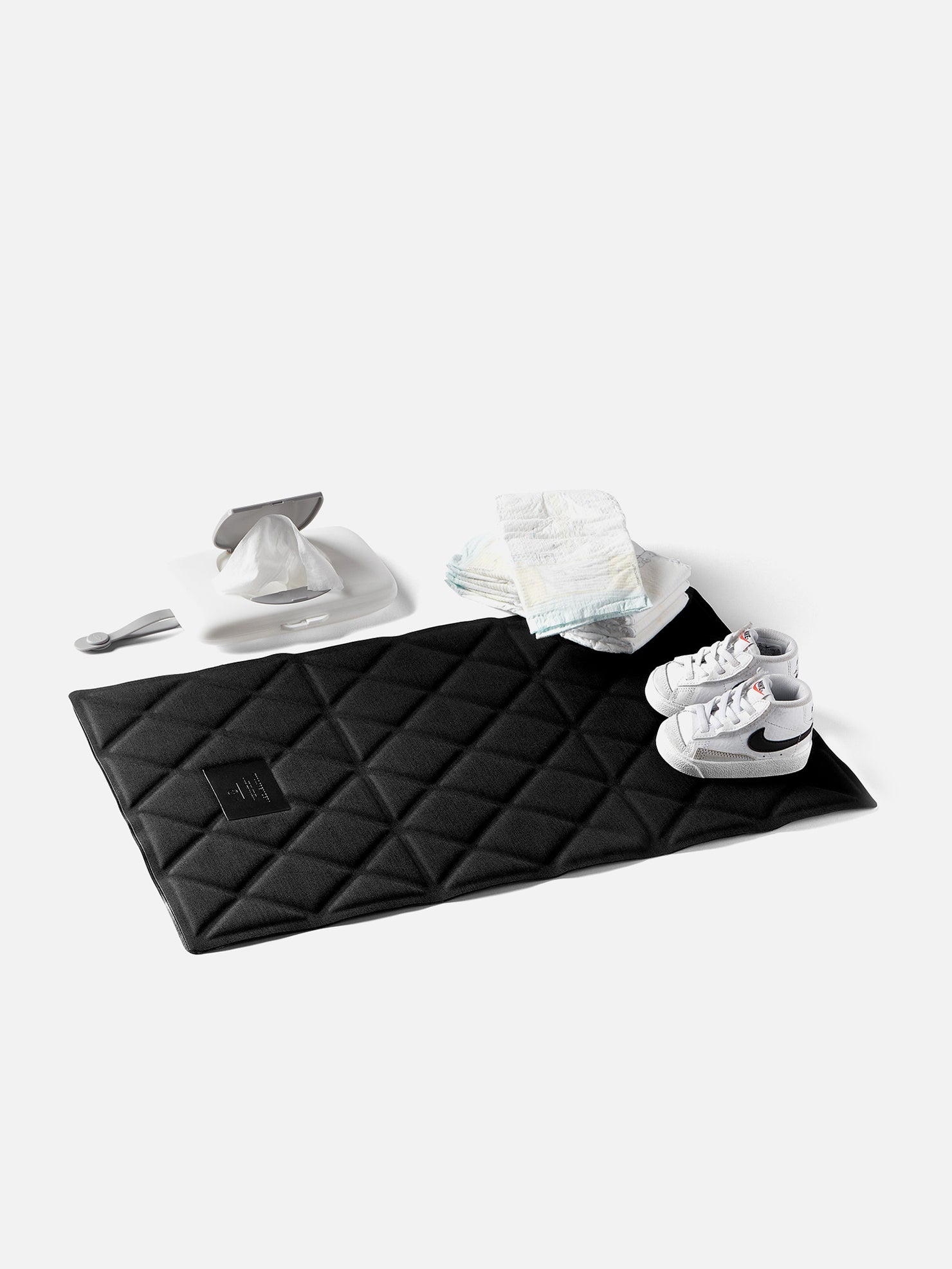 CHANGING MAT | KILLSPENCER® - Midnight Black Alcantara