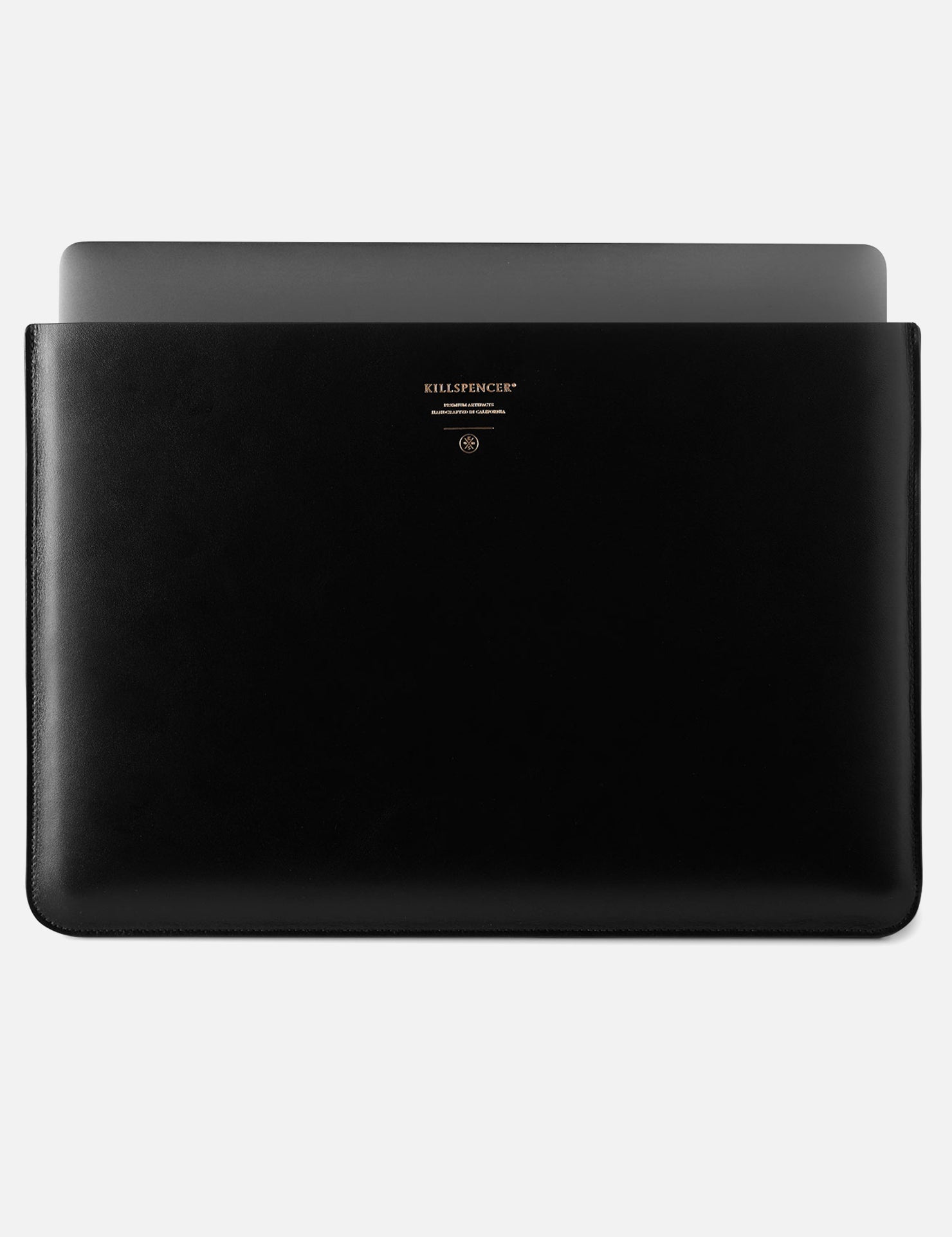CLASSIC SLEEVE | KILLSPENCER® - Black Bullhide Leather