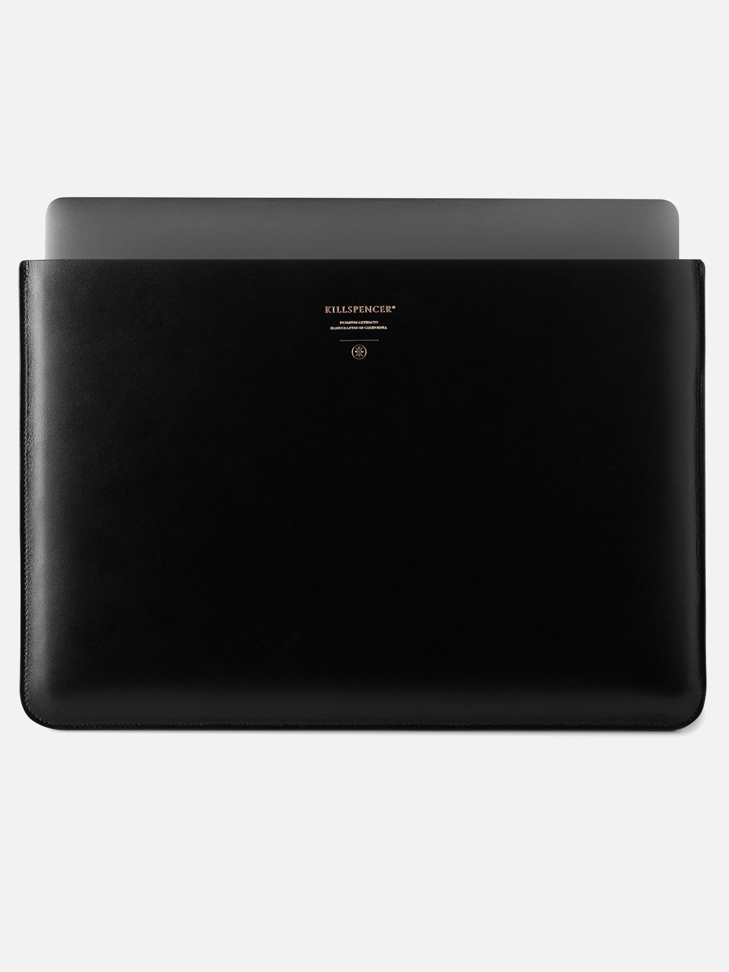 CLASSIC SLEEVE | KILLSPENCER® - Black Bullhide Leather