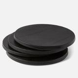 COASTER SET | KILLSPENCER® - Black Bullhide Leather