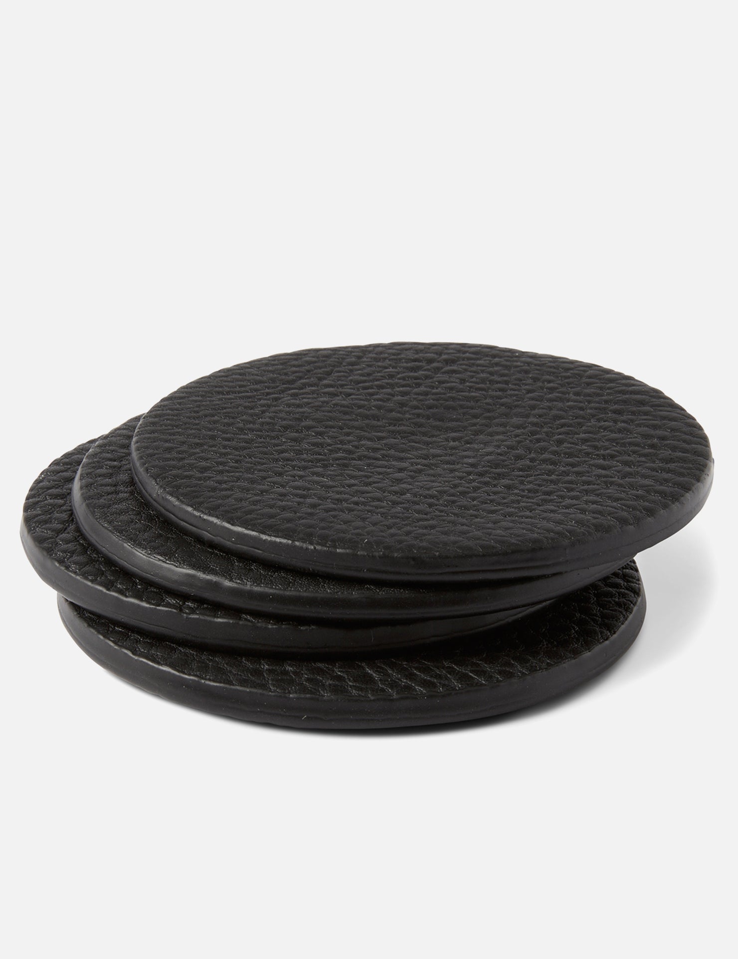COASTER SET | KILLSPENCER® - Black Leather