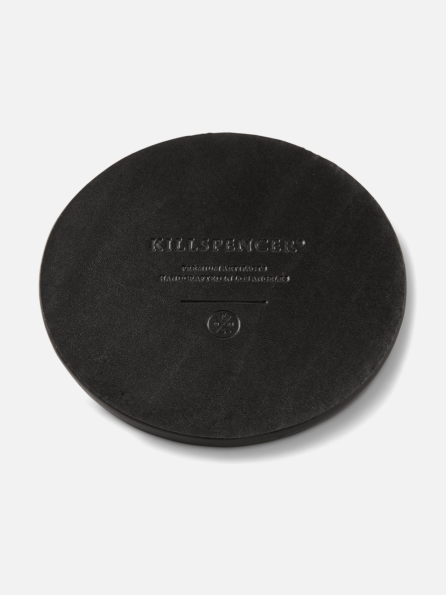 COASTER SET | KILLSPENCER® - Black Leather