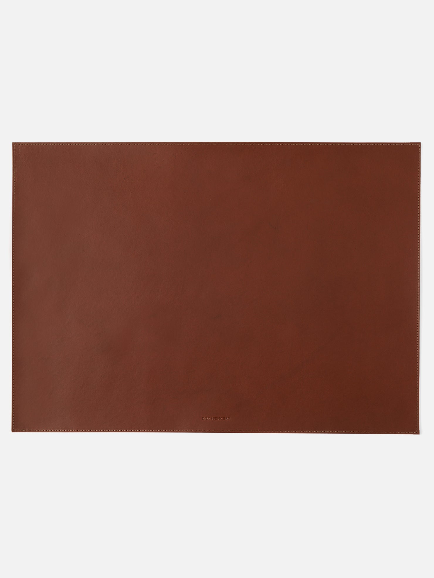 DESK MAT | KILLSPENCER® - Cognac Bullhide Leather