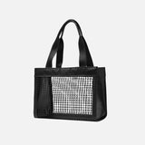 GRID TOTE | KILLSPENCER® - Black Tarpaulin