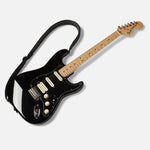 PADDED GUITAR STRAP | KILLSPENCER® - Black Leather