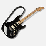 PADDED GUITAR STRAP | KILLSPENCER® - Black Leather
