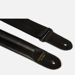 PADDED GUITAR STRAP | KILLSPENCER® - Black Leather