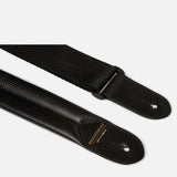 PADDED GUITAR STRAP | KILLSPENCER® - Black Leather