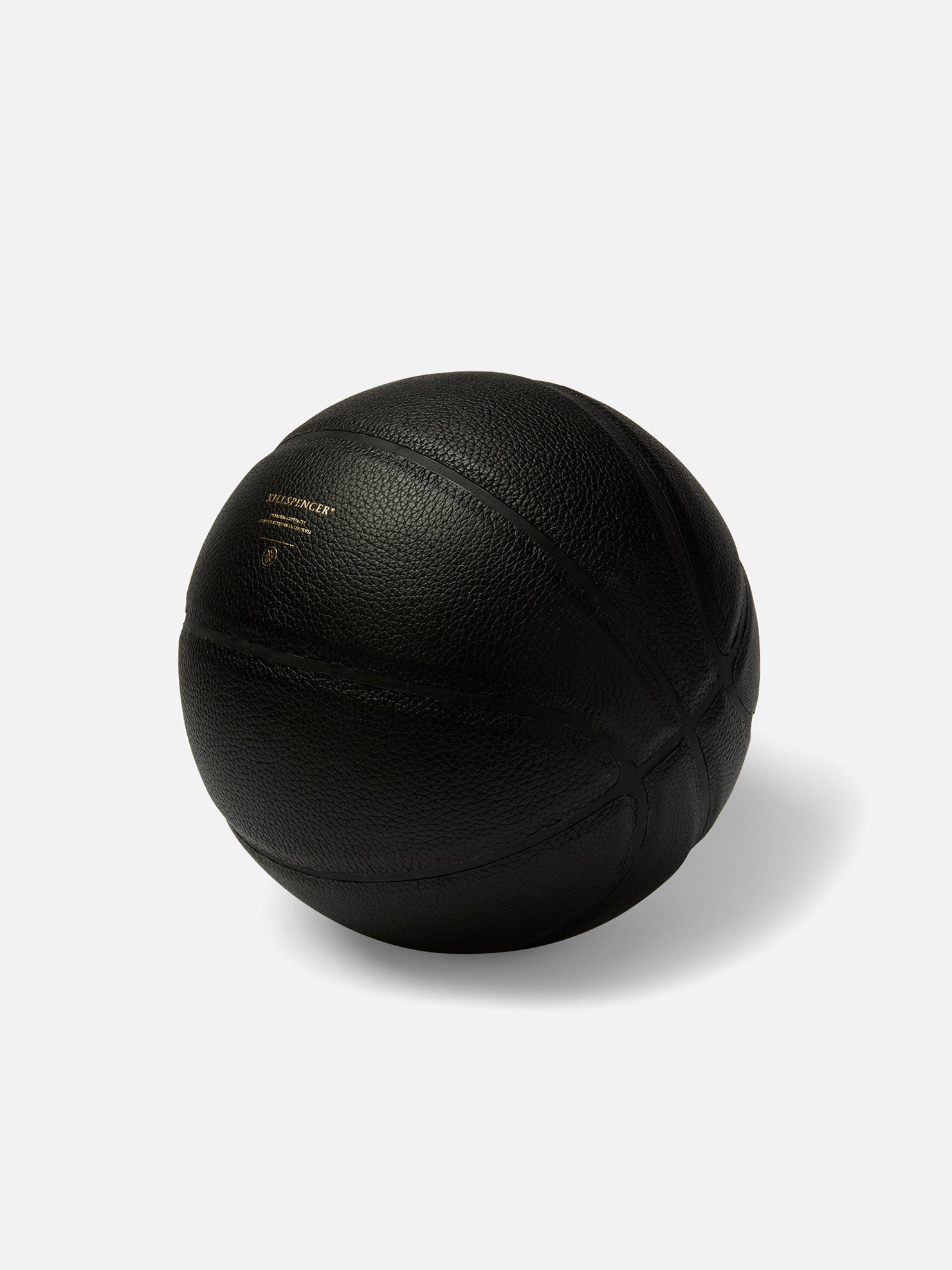 INDOOR FULL-SIZE BASKETBALL | KILLSPENCER® - Black Leather with Black Grip