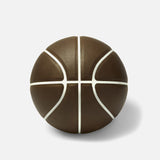 INDOOR FULL-SIZE BASKETBALL | KILLSPENCER® - Dark Taupe Leather with White Grip