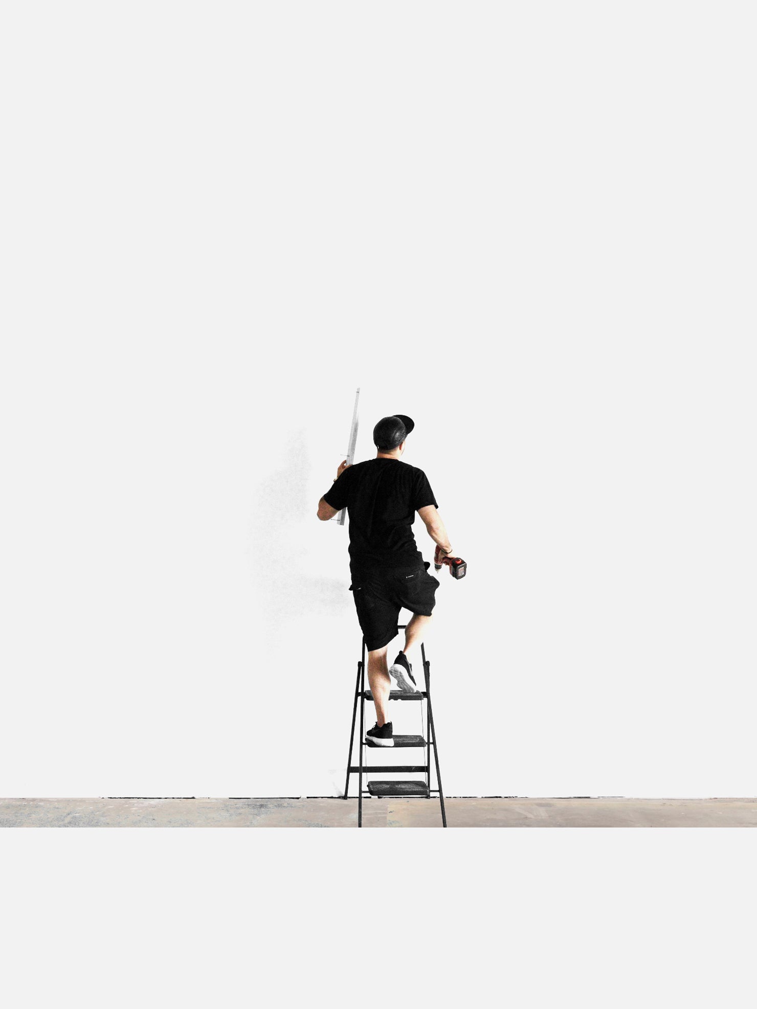 INDOOR MINI BASKETBALL KIT 2.0 | KILLSPENCER® - White Metal and Matte White