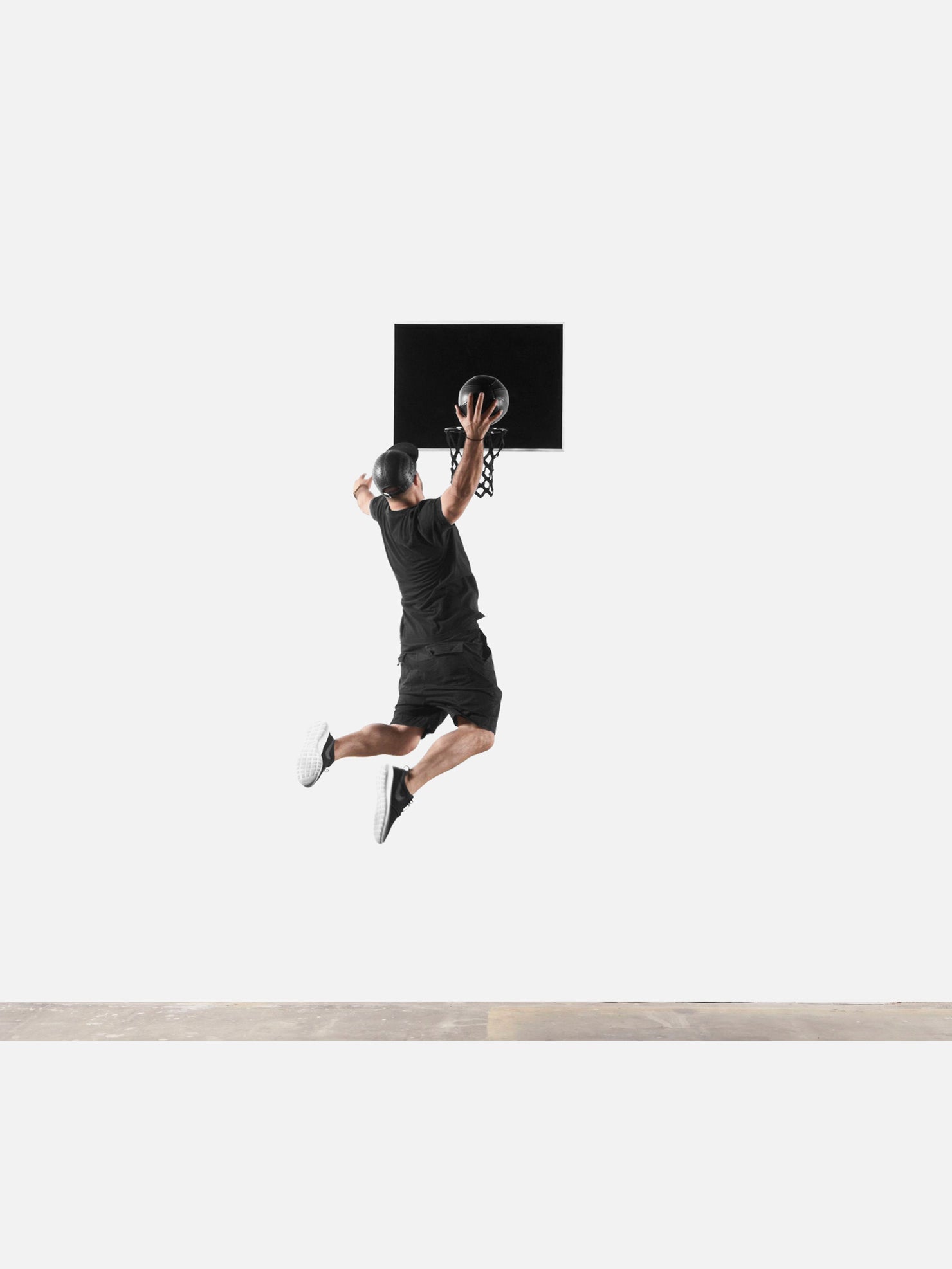 INDOOR MINI BASKETBALL KIT 2.0 | KILLSPENCER® - Black Metal and Matte Black