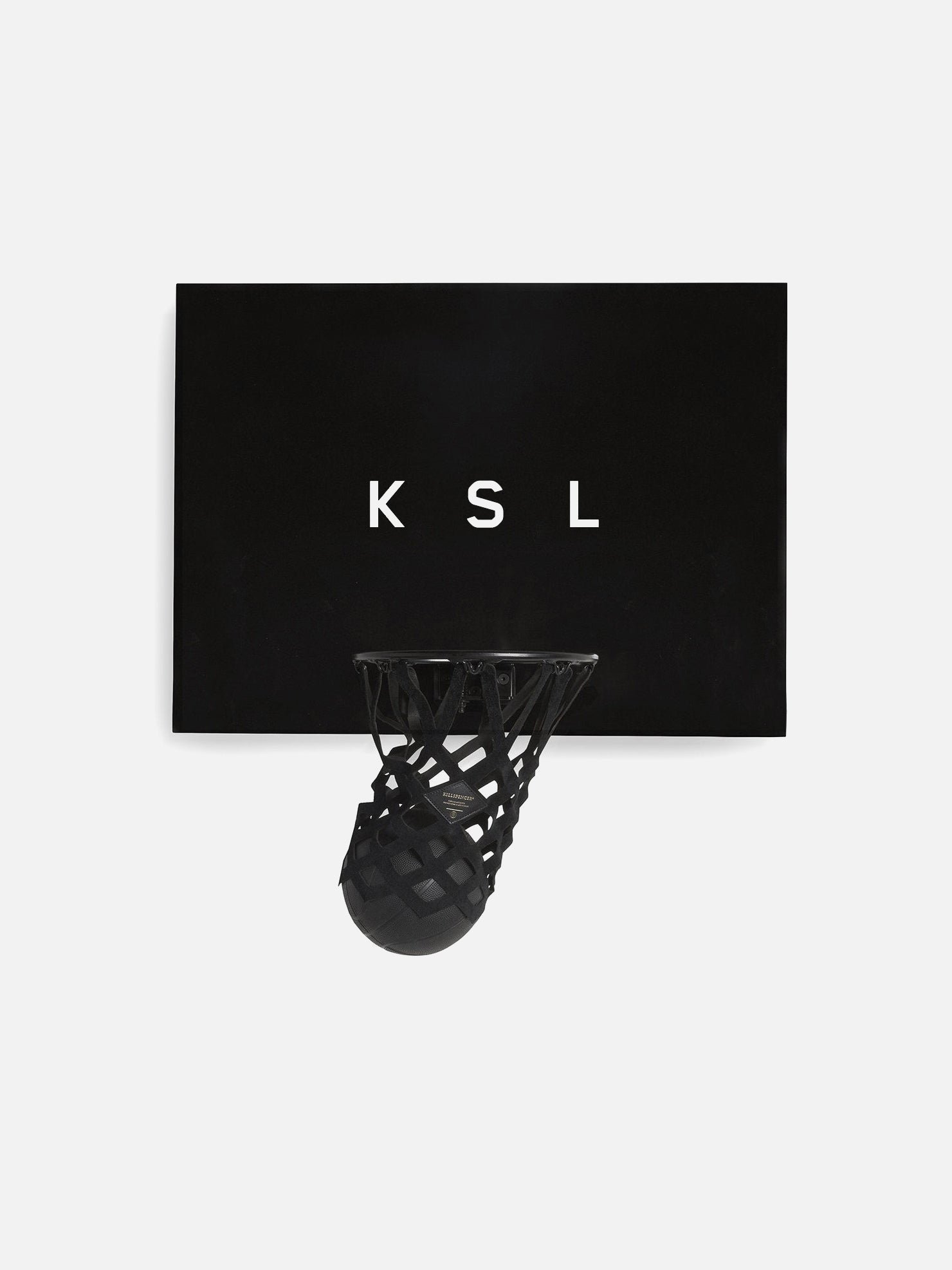 INDOOR MINI BASKETBALL KIT 2.0 | KILLSPENCER® - Black Metal and Matte Black