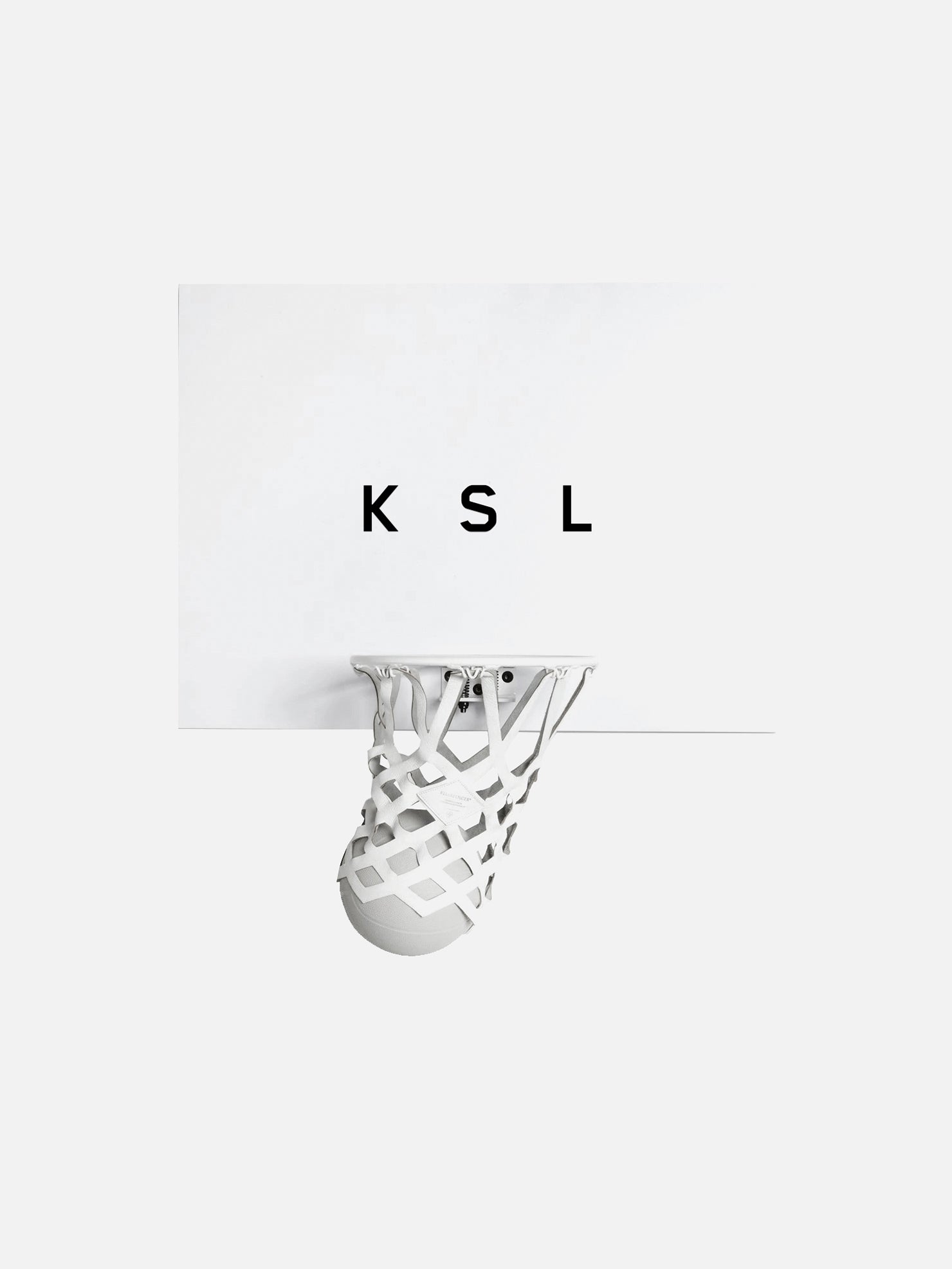 INDOOR MINI BASKETBALL KIT 2.0 | KILLSPENCER® - White Metal and Matte White