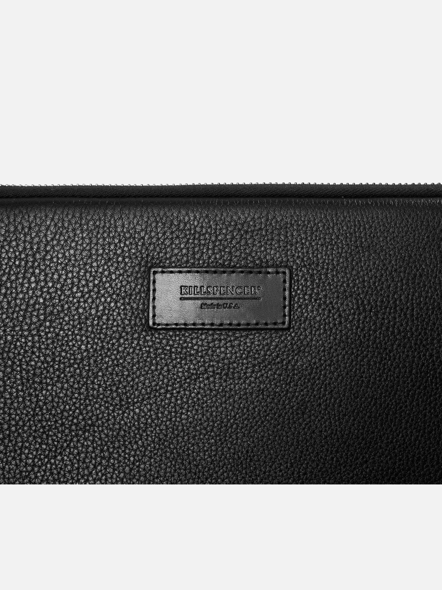 LAPTOP SLEEVE | KILLSPENCER® - Black Leather