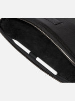 Pure Black - Pure And Simple Laptop Sleeve by The Black Emporium